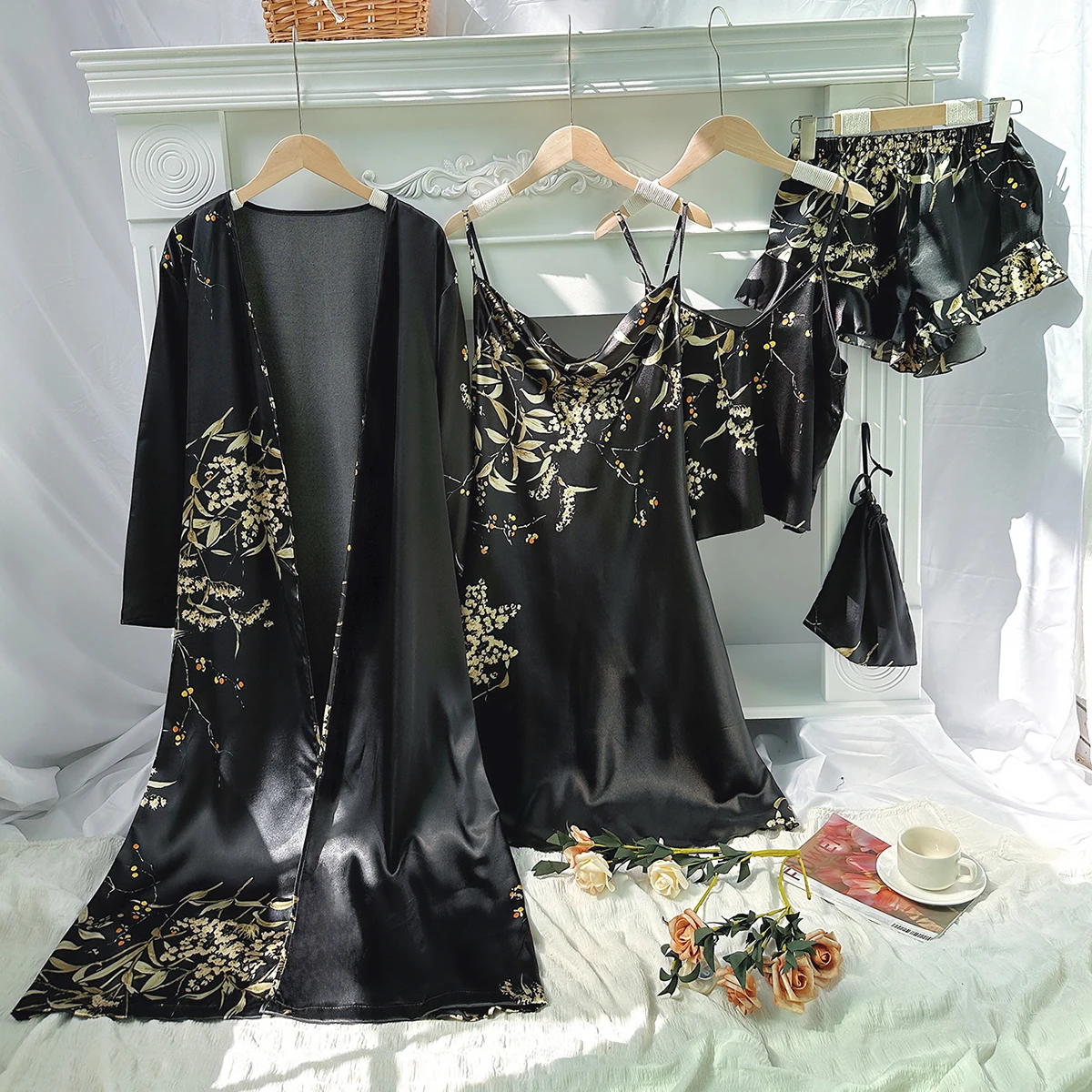 Conjunto de Dormir Lady Charlotte com 5 Peças - Image 3