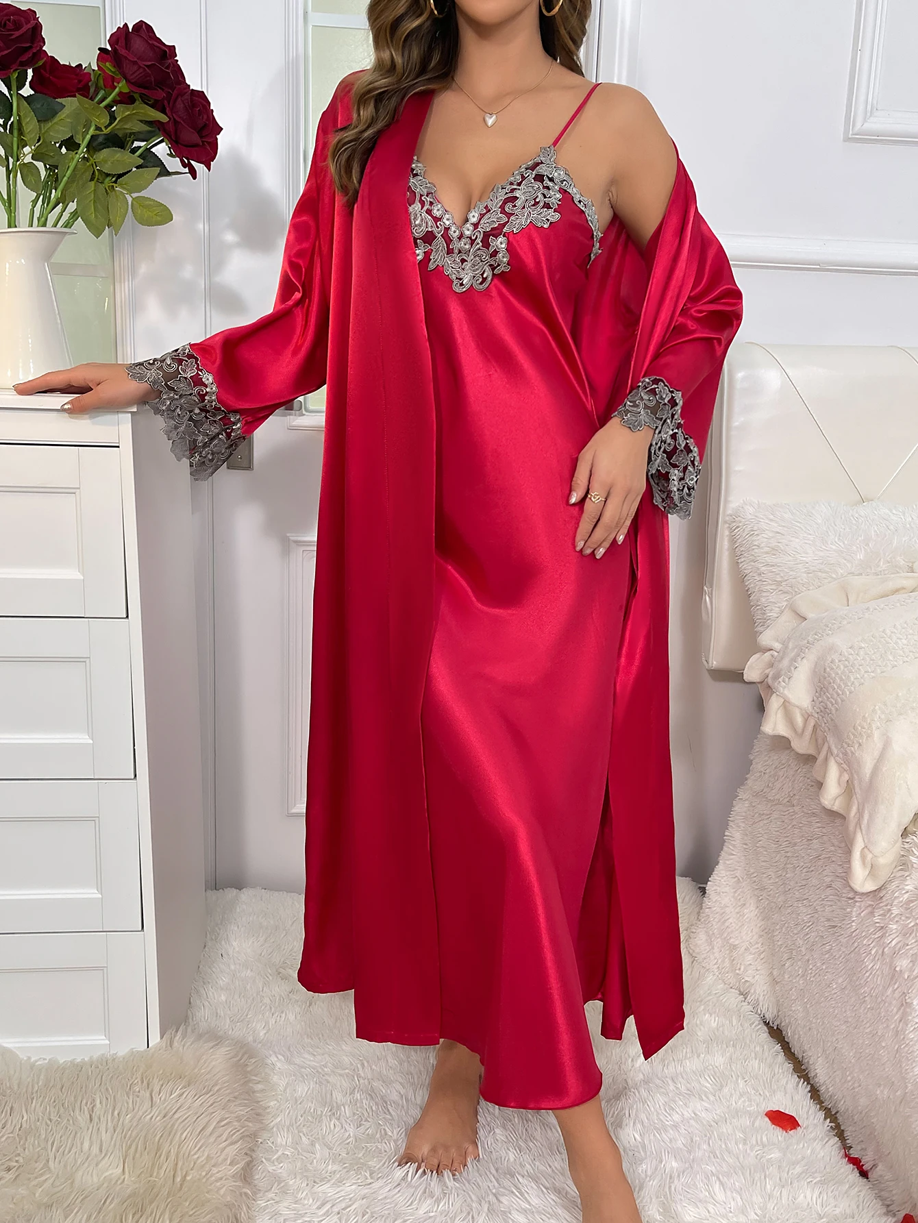 Camisola Luxo Margoht 2 Peças