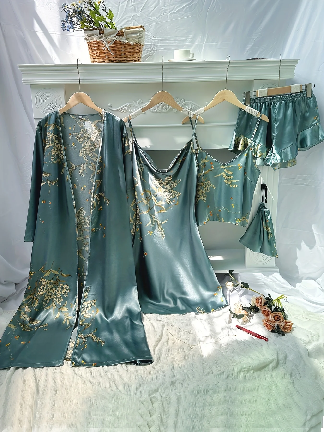 Conjunto de Dormir Lady Charlotte com 5 Peças - Image 4