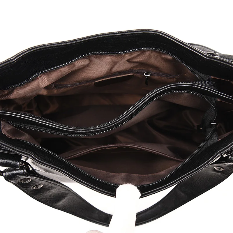 Bolsa de Ombro de Couro com Alça Marília - Image 4
