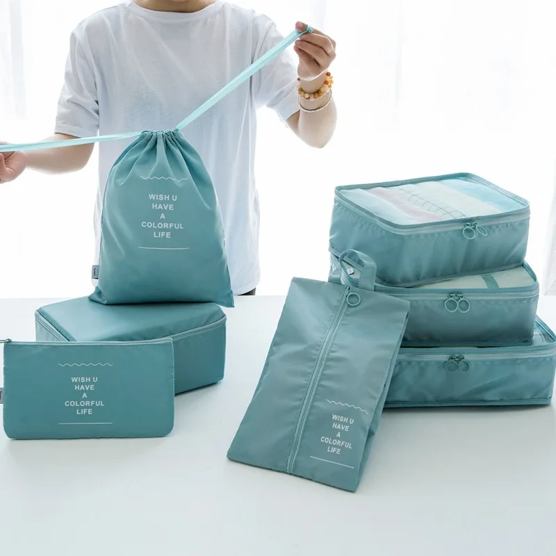 Organizador De Roupas Para Viagem Kit 7 Pcs - Image 3