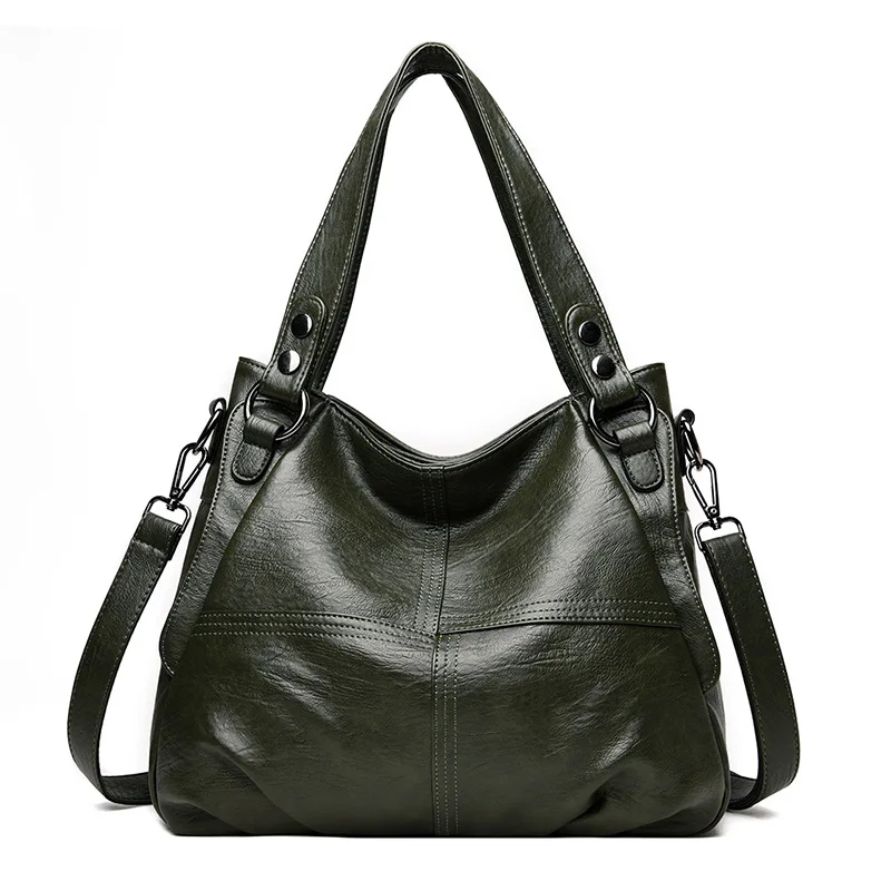Bolsa de Ombro de Couro com Alça Marília - Image 7