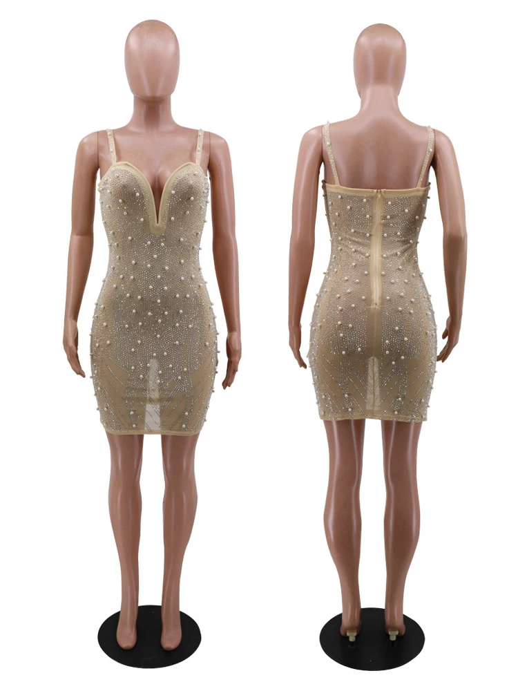 Vestido Perolado de Luxo Adryelle - Image 6
