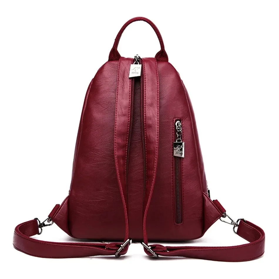 Mochilas de Couro Casual Vivi - Image 4