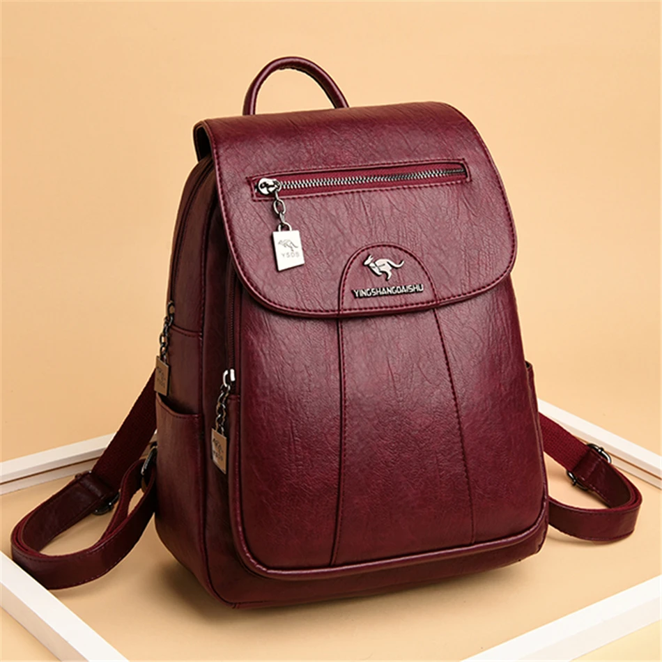 Mochila Couro Macio Isabella - Image 2