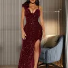 Vestido de Festa Acolchoado Nicki Aycox