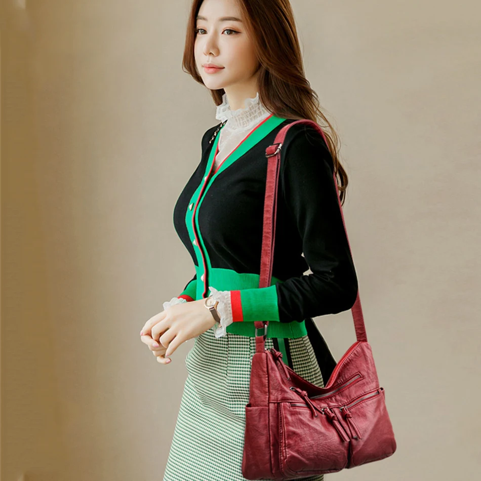 Bolsa de couro Feminina Sophie - Image 4