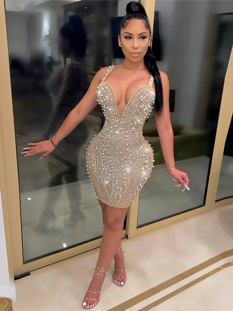 Vestido Perolado de Luxo Adryelle - Image 3