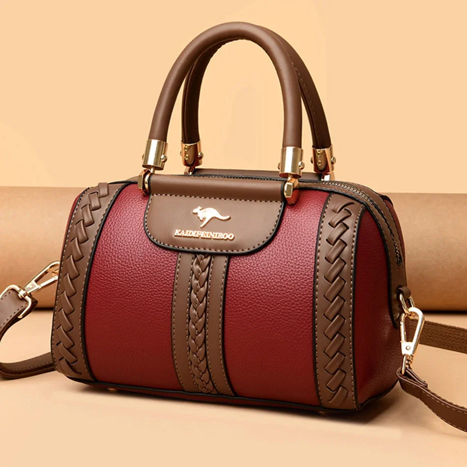 Bolsa de Couro de Luxo Sophia