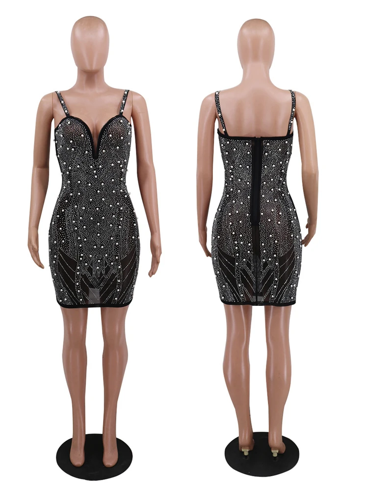 Vestido Perolado de Luxo Adryelle - Image 5