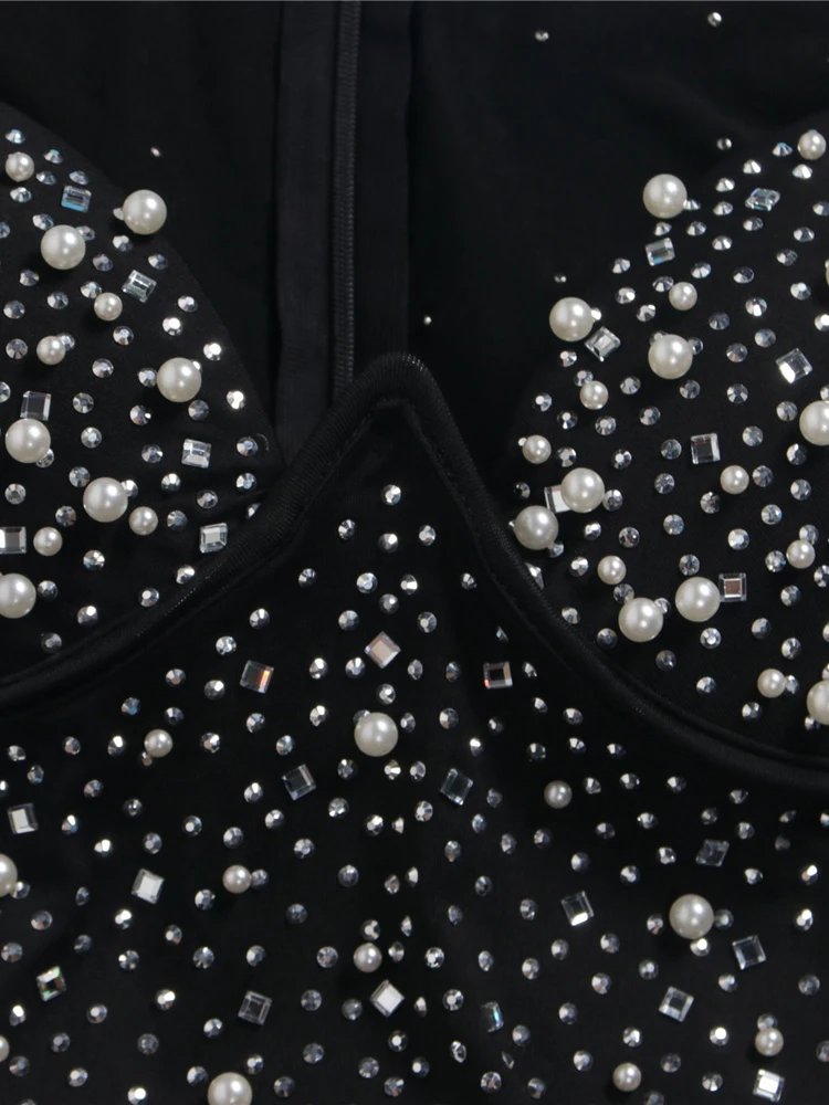 Mini Vestido de Luxo Mulheres Glamorosas e Sensuais - Image 6
