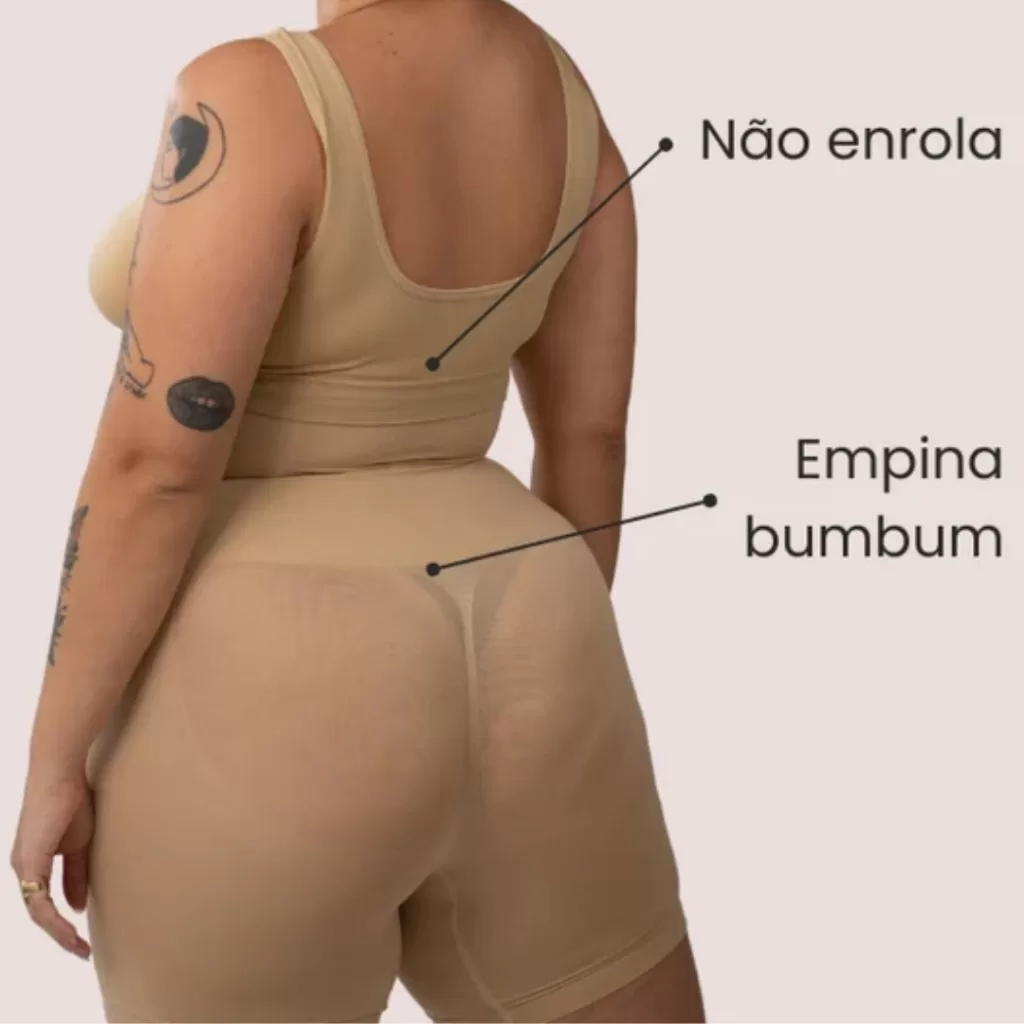 Short Cinta Modeladora 2 em 1 Reduz Medidas e Empina Bumbum® - Image 4