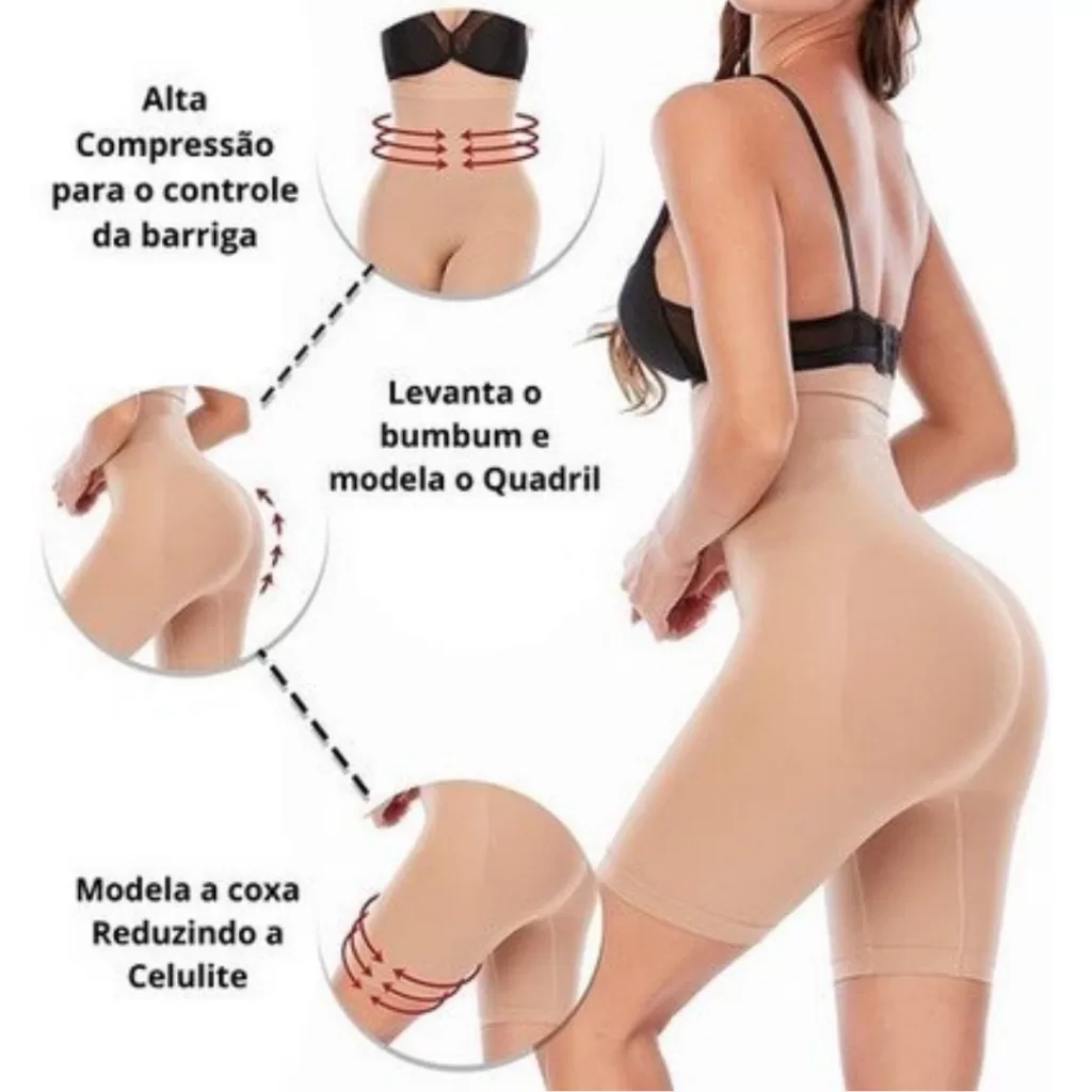 Short Cinta Modeladora 2 em 1 Reduz Medidas e Empina Bumbum® - Image 5