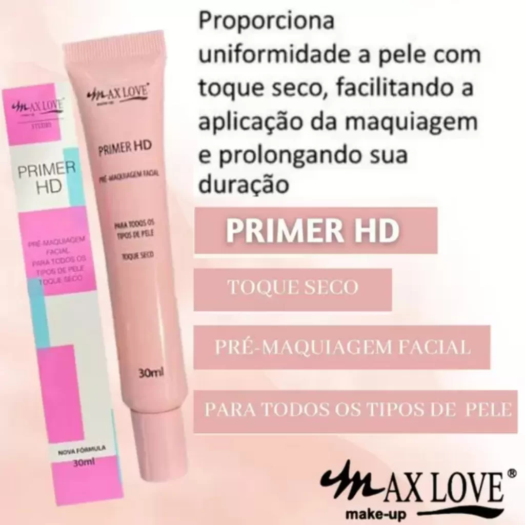 Primer HD pré-maquiagem facial - Max Love - Image 4