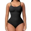 Body Modelador com Alças Finas e Decote V